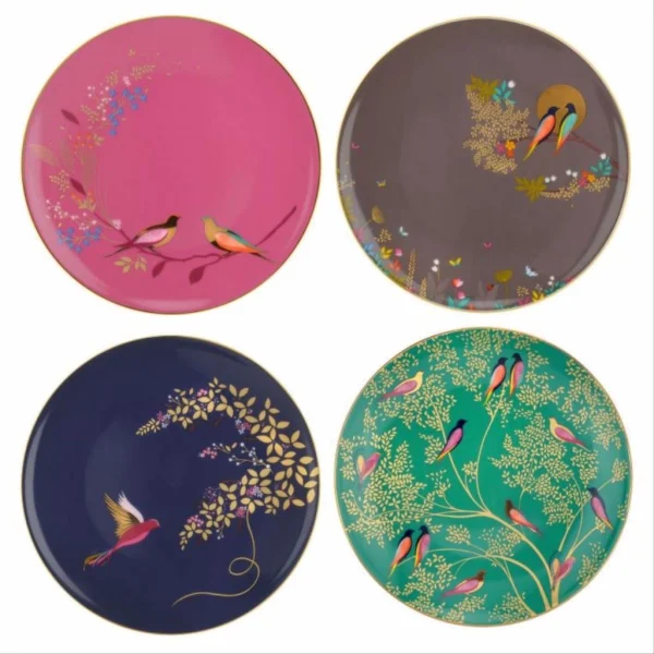 Portmeirion Sara Miller - Chelsea4lü pasta tabağı set