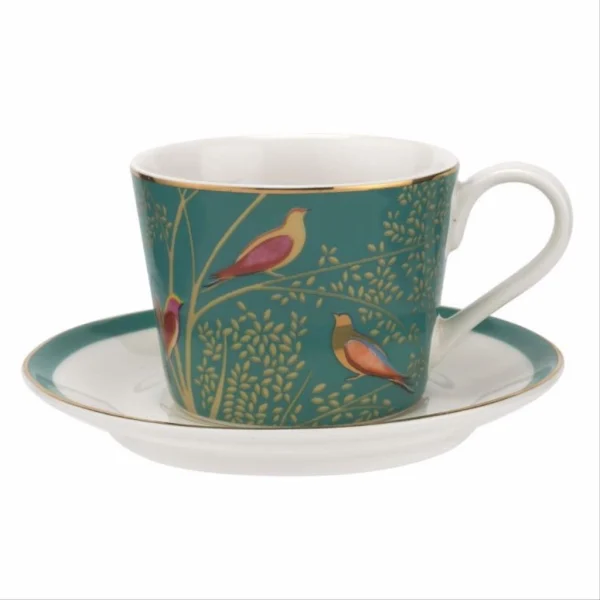 Portmeirion Sara Miller - ChelseaEspresso kahve fincanı Yeşil