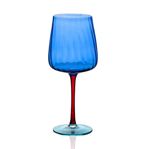 The Mia Şarap Kadehi Mavi 600 ml